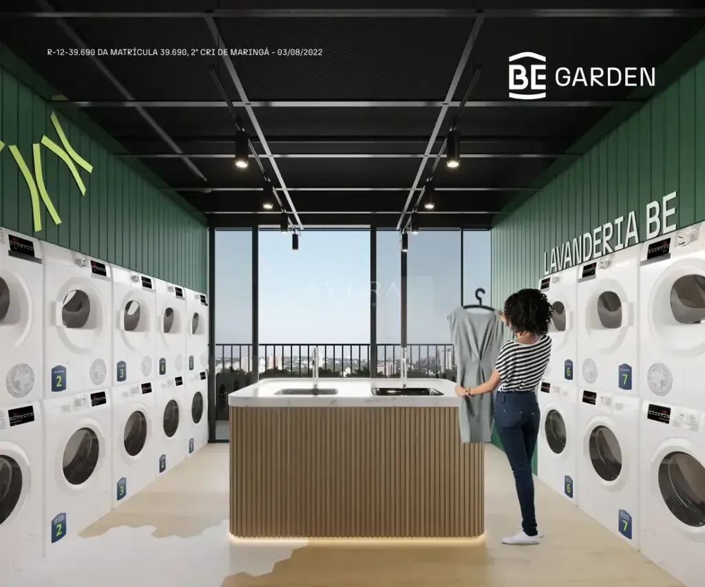 Apartamento à venda em Maringá, Jardim Aclimação, com 1 quarto, com 32,5 m², Be Garden — foto 16