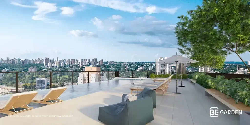 Apartamento à venda em Maringá, Jardim Aclimação, com 1 quarto, com 32,5 m², Be Garden — foto 4